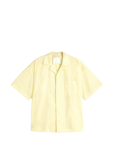  New Amsterdam Pocket Striped Shirt - Yellow 