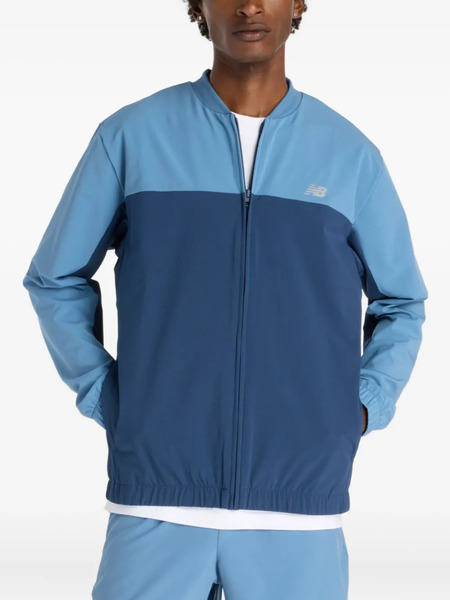  New Balance Jersey Bomber Jacket - Blue 