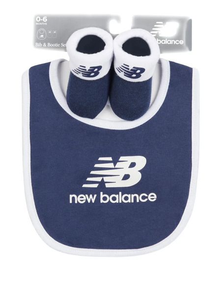  New Balance Kids Logo-print Bib (set Of Three) - Blue 