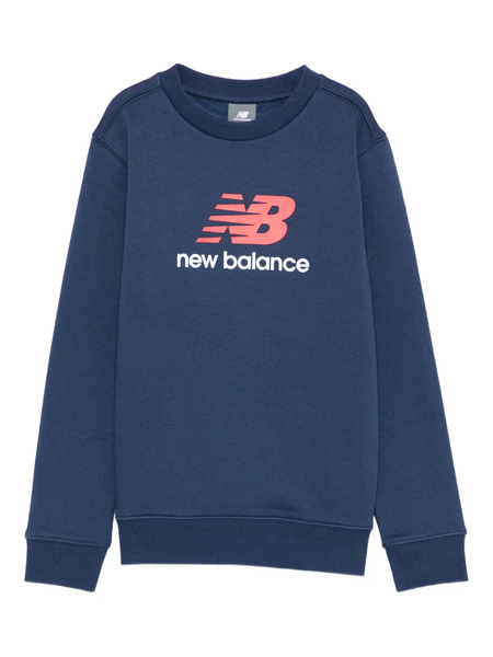  New Balance Kids Logo Sweatshirt - Blue 