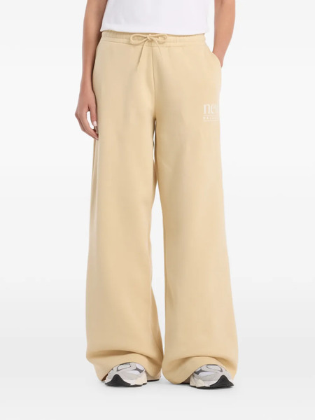  New Balance Logo Drawstring Track Pants - Neutrals 