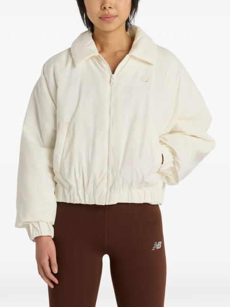  New Balance Padded Bomber Jacket - Neutrals 