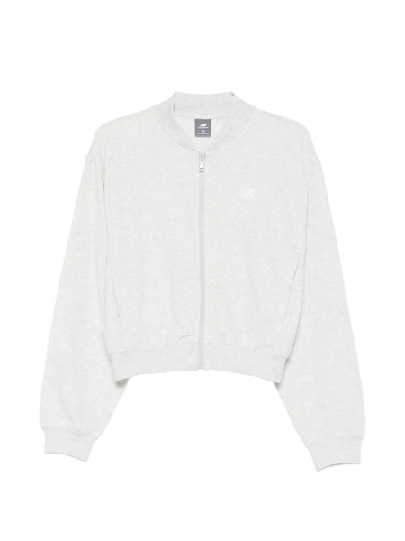  New Balance Zip Bomber Jacket - Grey 