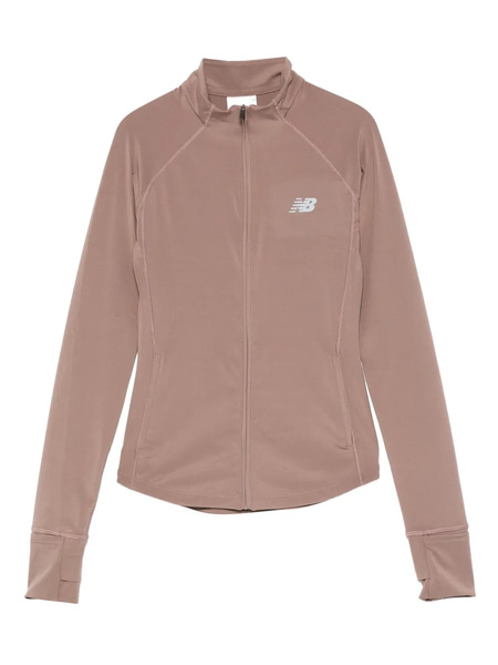 New Balance Zip-front Performance Jacket - Brown 