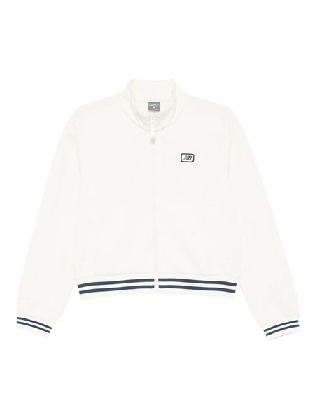  New Balance Zip-up Performance Track Jacket - White 