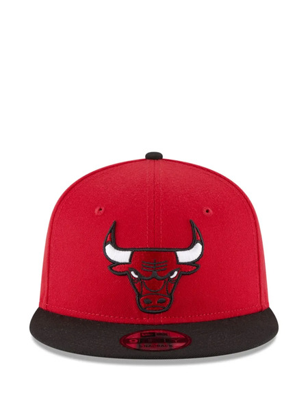 New Era Cap 9fifty Bulls-logo Two-tone Cap - Red 