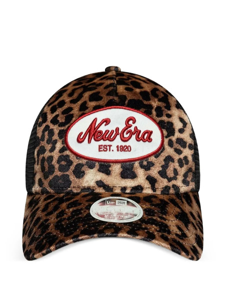  New Era Cap 9forty Leopard-print Cap - Brown 