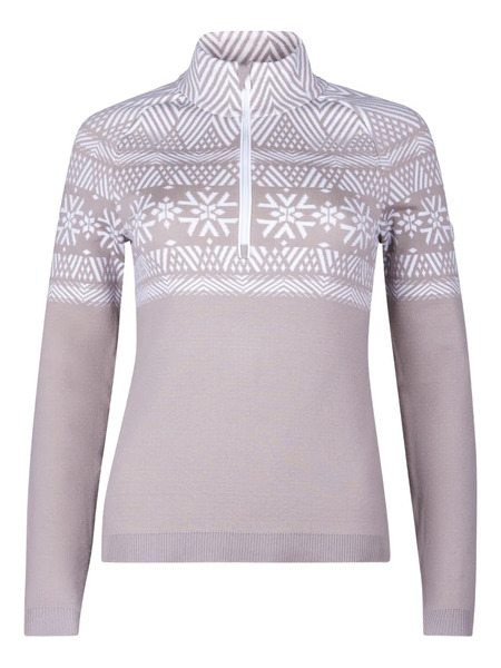  Newland Half-zip Long-sleeve Sweater - Neutrals 