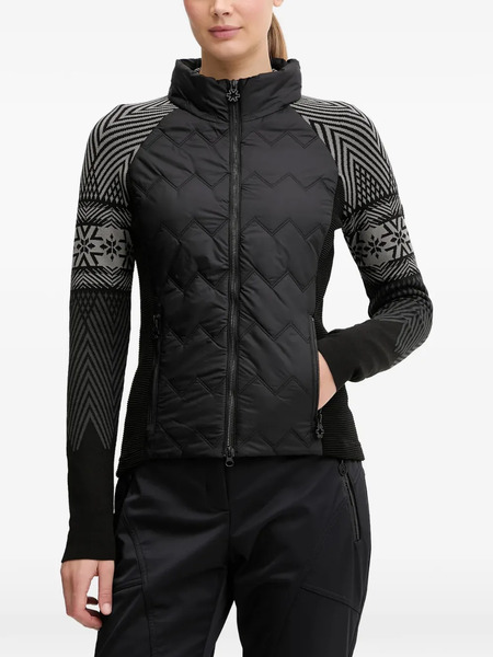  Newland Quilted Patterned Jacket - Black 