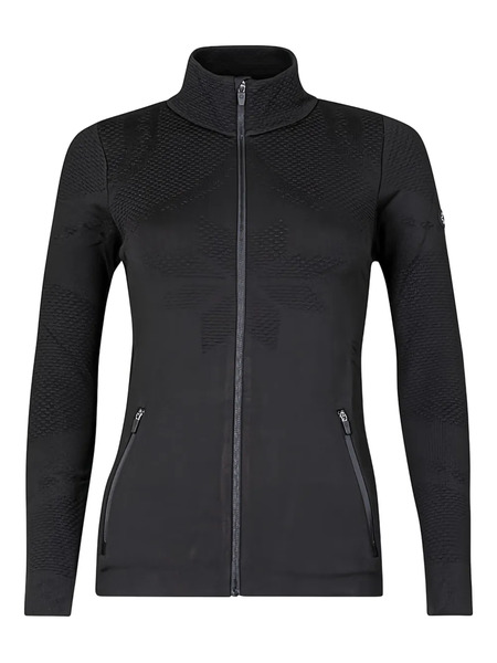  Newland Textured Zip-up Jacket - Black 