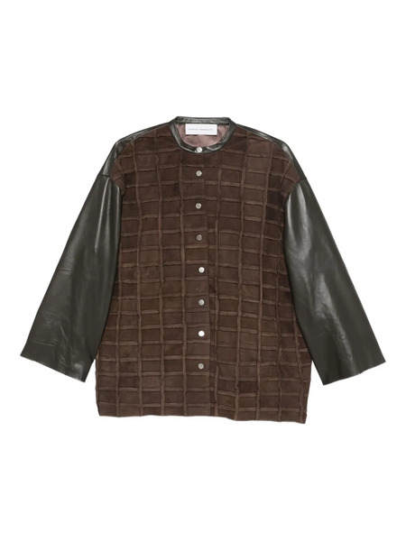  Niccolò Pasqualetti Armatura Panelled Jacket - Brown 