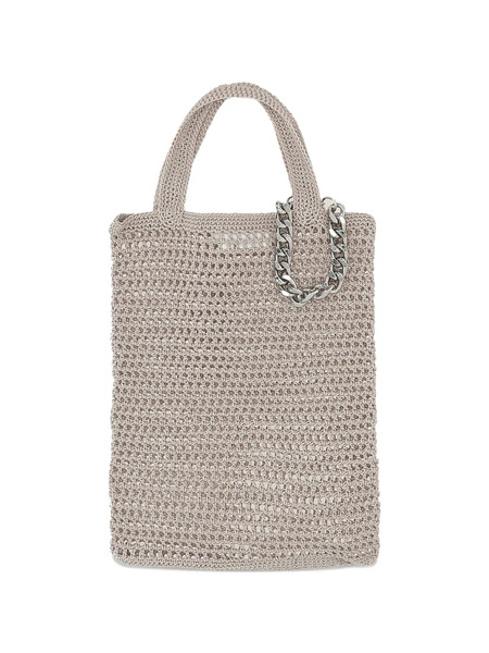  Niccolò Pasqualetti Coya Macramé Tote Bag - Neutrals 