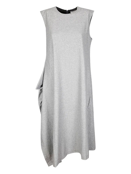  Niccolò Pasqualetti Nota Slip Midi Dress - Grey 