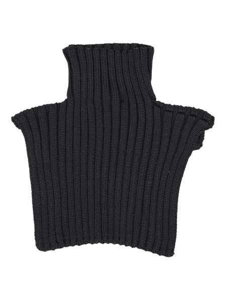  Niccolò Pasqualetti Ribbed Turtleneck Shrug - Black 