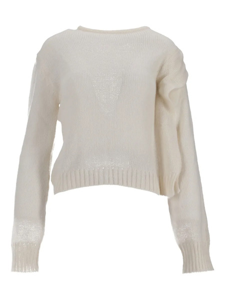  Niccolò Pasqualetti Ruffled Sweater - Neutrals 