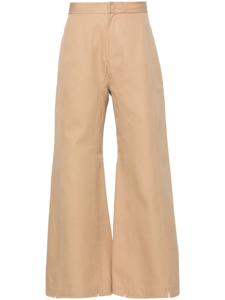  Niccolò Pasqualetti Tegola Flared Trousers - Neutrals 