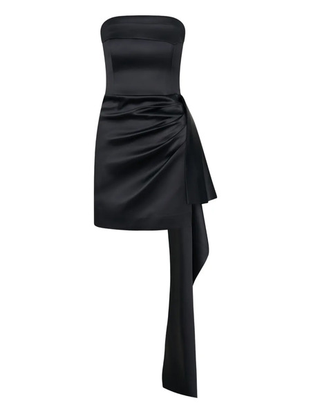  Nicholas Calliope Draped Mini Dress - Black 