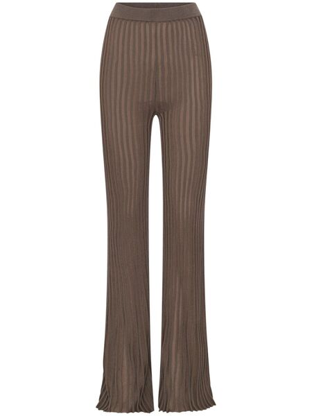  Nicholas Mireya Knitted Trousers - Brown 