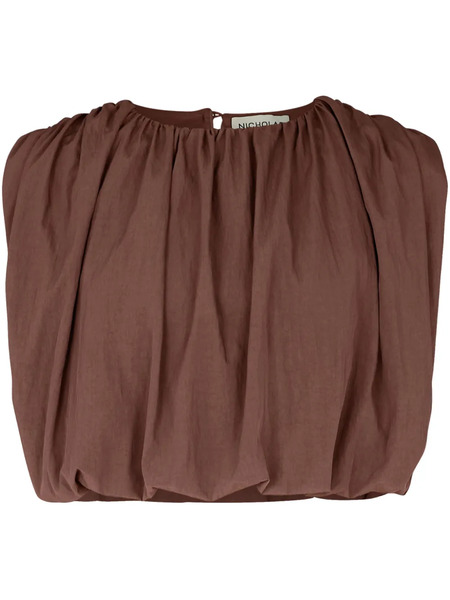  Nicholas Nadira Top - Brown 