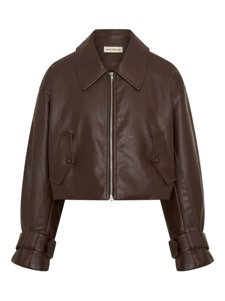  Nicholas Paris Zip Jacket - Brown 
