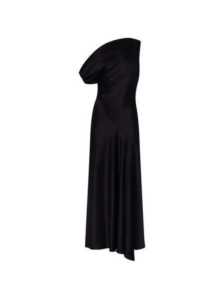  Nicholas Sabrina One-shoulder Maxi Dress - Black 