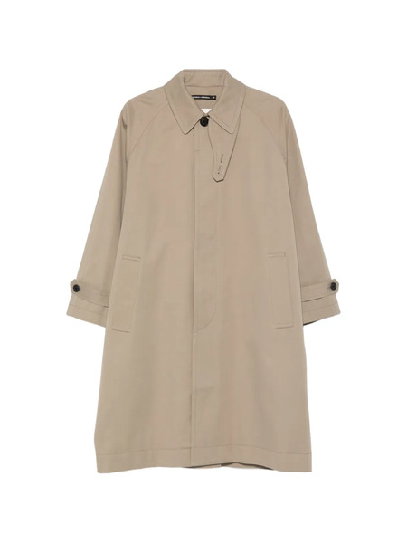  Nicholson & Nicholson Buttoned Trench Coat - Neutrals 