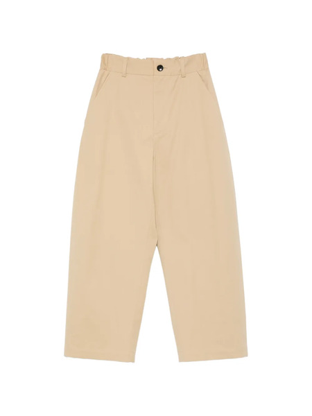  Nicholson & Nicholson Elasticated Cropped Trousers - Neutrals 