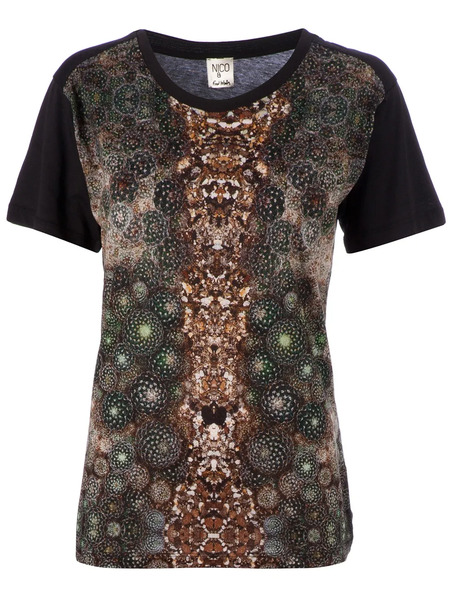  Nico Patterned T-shirt - Black 