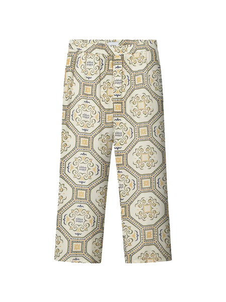  Nikben Patterned Trousers - Neutrals 