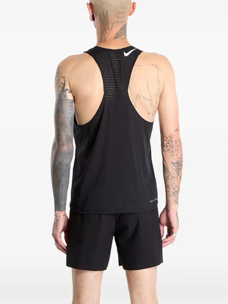  Nike Aeroswift V-neck Tank Top - Black 