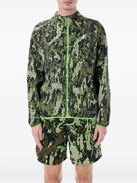  Nike Camouflage Jacket - Green 