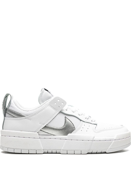  Nike Dunk Low Disrupt white Silver Sneakers 