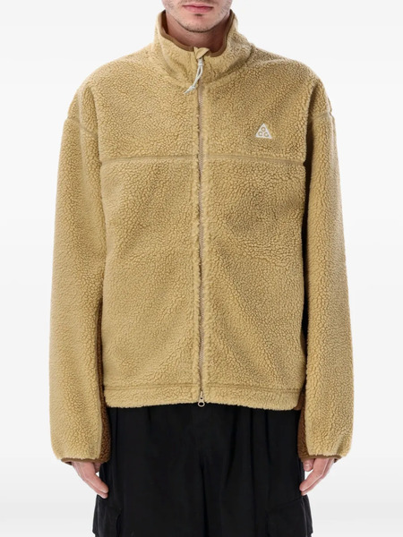  Nike Embroidered Acg-logo Zip-up Jacket - Neutrals 