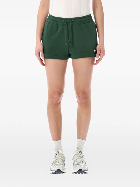  Nike Fleece Drawstring Shorts - Green 
