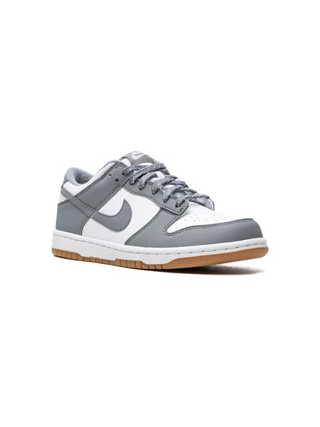  Nike Kids Dunk Low reflective Grey Sneakers 