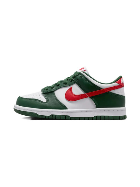  Nike Kids Dunk Low Sneakers - Green 