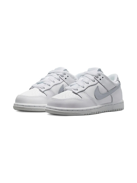  Nike Kids Dunk Low Sneakers - White 