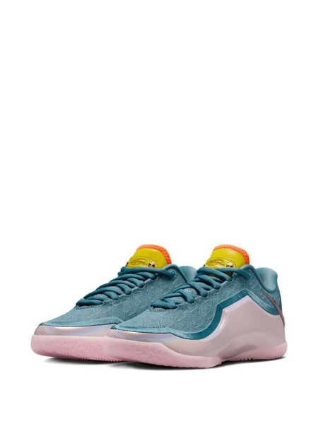  Nike Kids Patterned Panelled Sneakers - Blue 