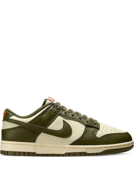  Nike Leather Panelled Low Trainers - Neutrals 