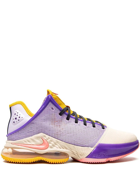  Nike Lebron Xix Low mismatch Sneakers - Purple 