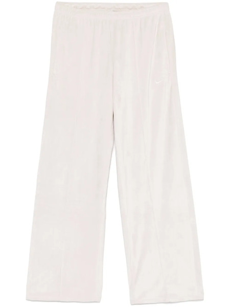 Nike Mid-rise Velour Track Pants - Neutrals 