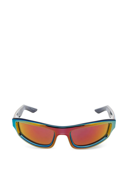  Nike Mirror Lucent Flash Sunglasses - Blue 