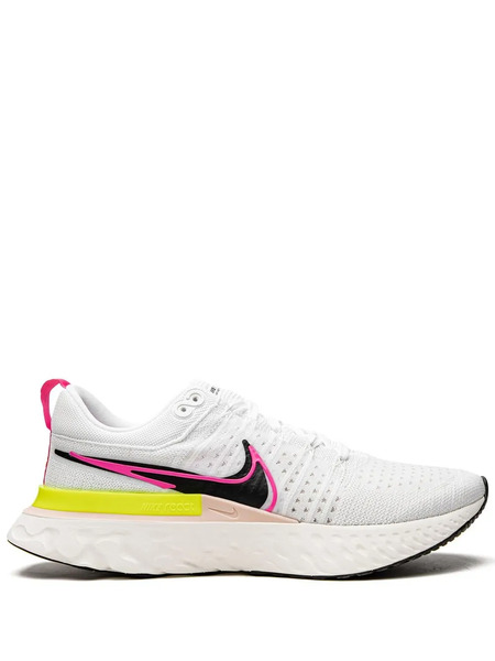  Nike React Infinity Run Flyknit 2 white/sail/pink Blast/black Sneakers 