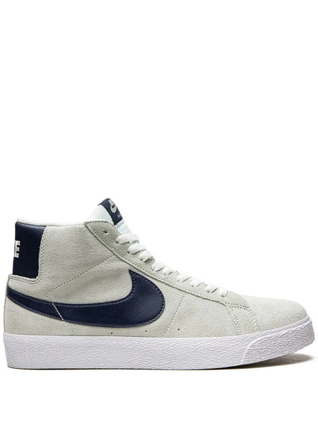  Nike Sb Zoom Blazer Mid barely Green Sneakers - Grey 