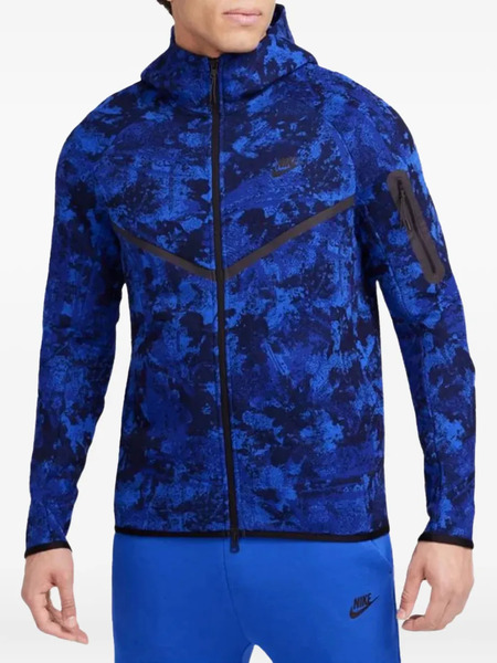  Nike Tech Windrunner Zip-up Hoodie - Blue 