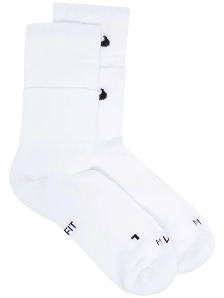  Nike X Mmw Double-layer Socks - White 