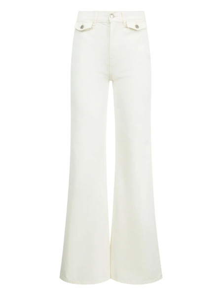  Nili Lotan Edira Flared Jeans - Neutrals 