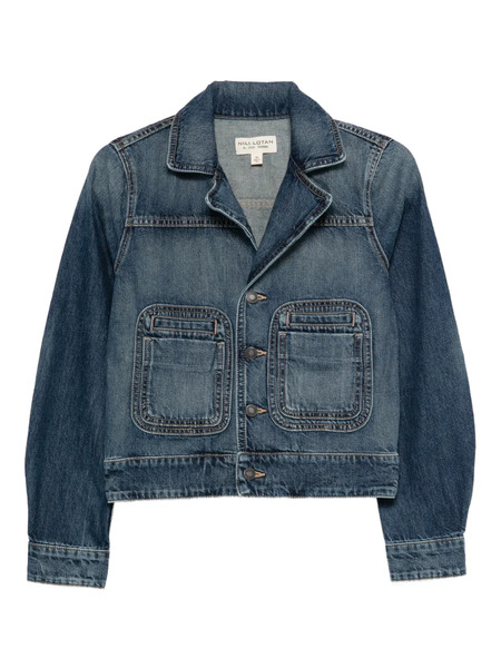  Nili Lotan Patch-pocket Denim Jacket - Blue 