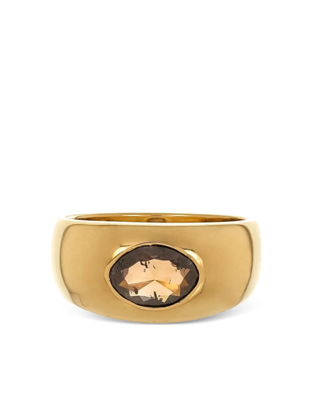  Nimo With Love 18k Yellow Gold Sapphire Ring 