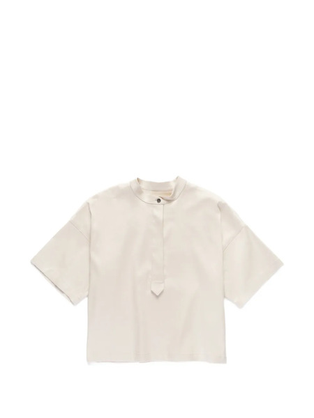  Nine In The Morning Angela Button-detail Blouse - Neutrals 